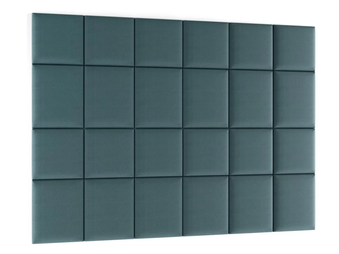 Gepolstertes Wandpaneel - Set Samt 240x180 cm