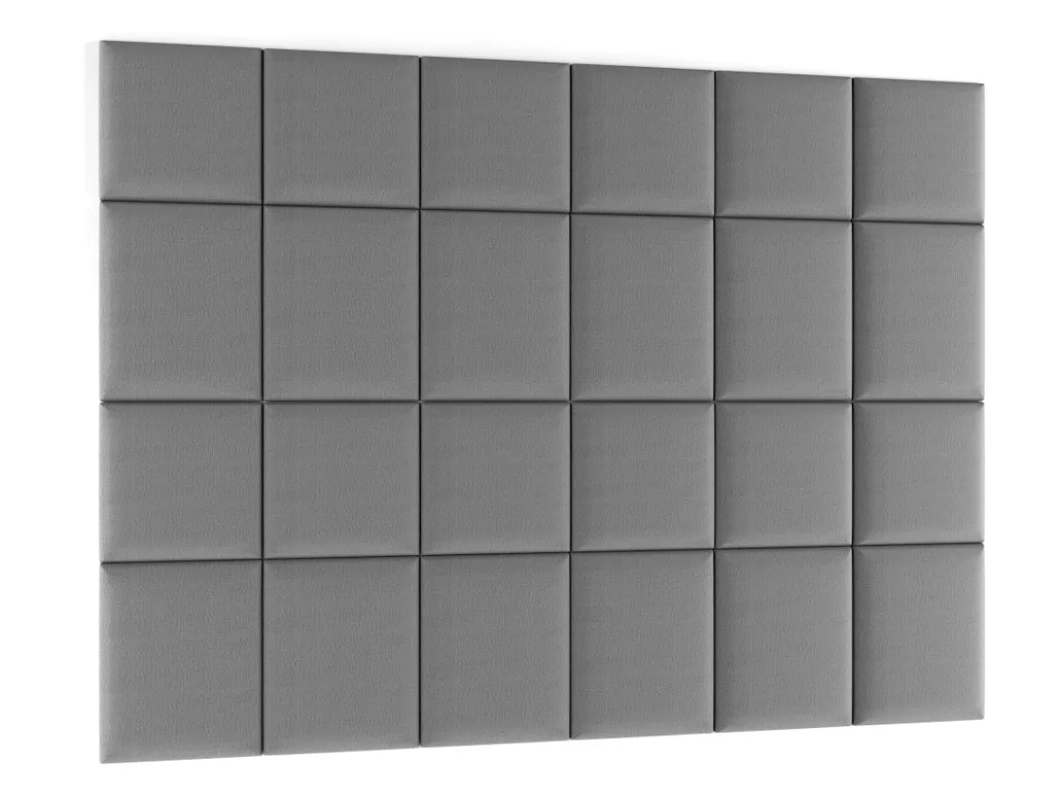 Gepolstertes Wandpaneel - Set Samt 240x180 cm