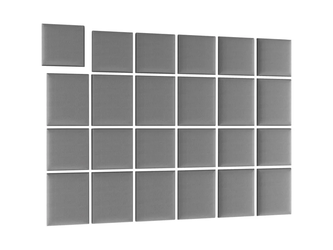 Gepolstertes Wandpaneel - Set Samt 240x180 cm
