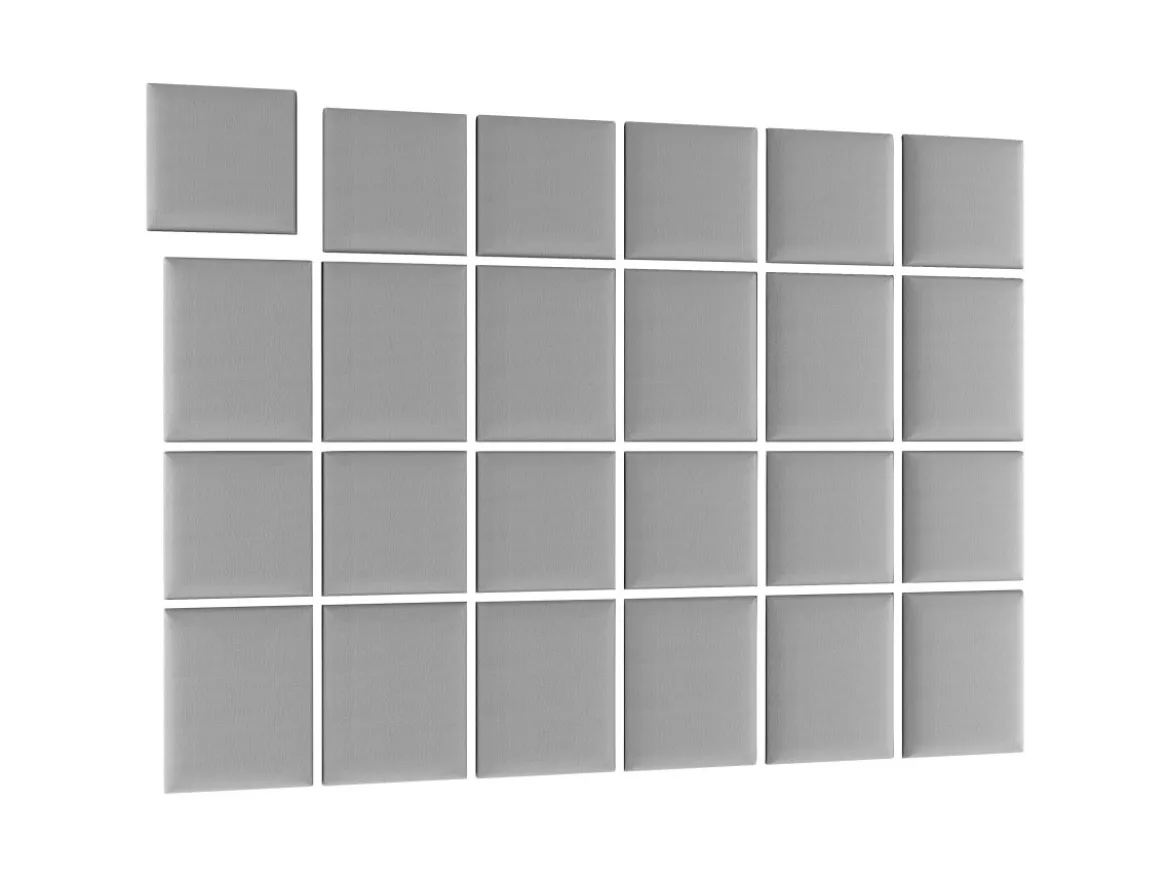 Gepolstertes Wandpaneel - Set Samt 240x180 cm