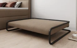 Hundebett Arlo 110×80cm in Bouclé