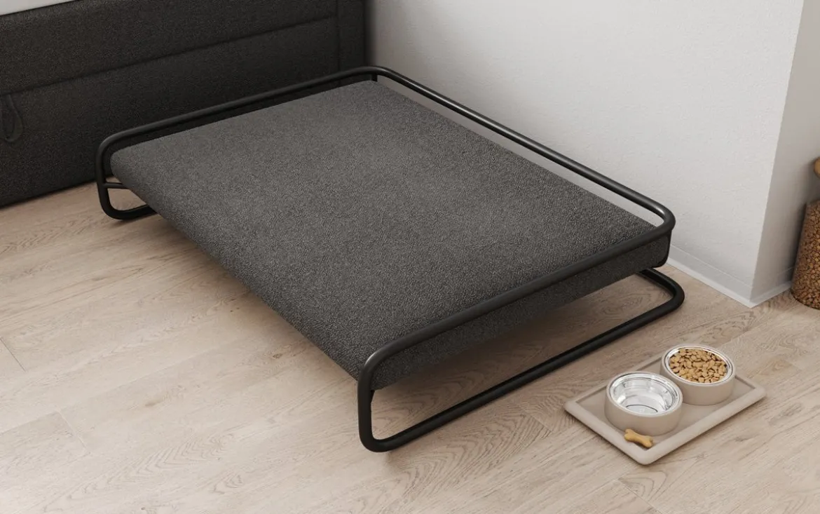 Hundebett Arlo 110×80cm in Bouclé