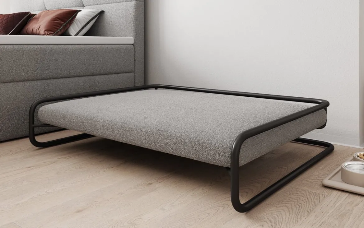 Hundebett Arlo 110×80cm in Bouclé