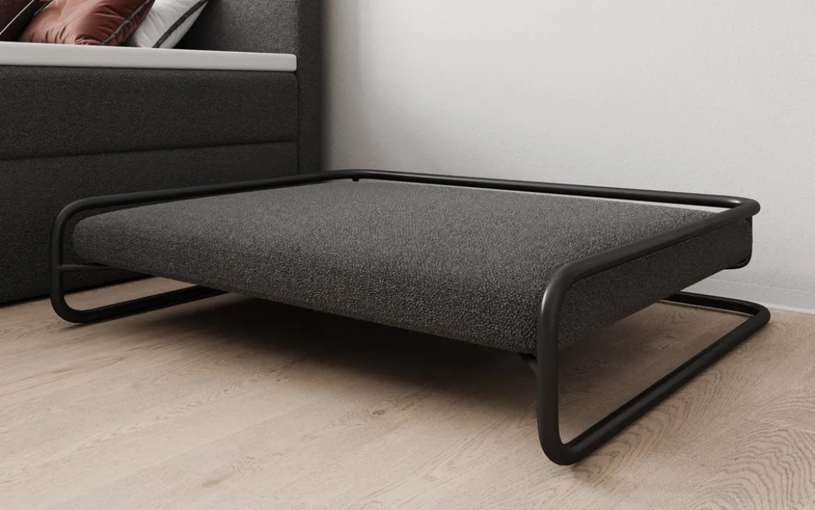 Hundebett Arlo 80 × 100 cm in Bouclé