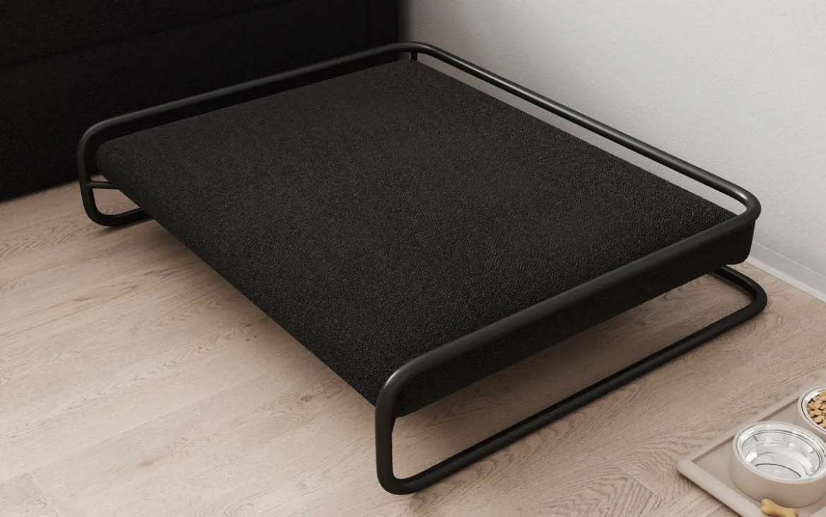 Hundebett Arlo 80 × 100 cm in Bouclé