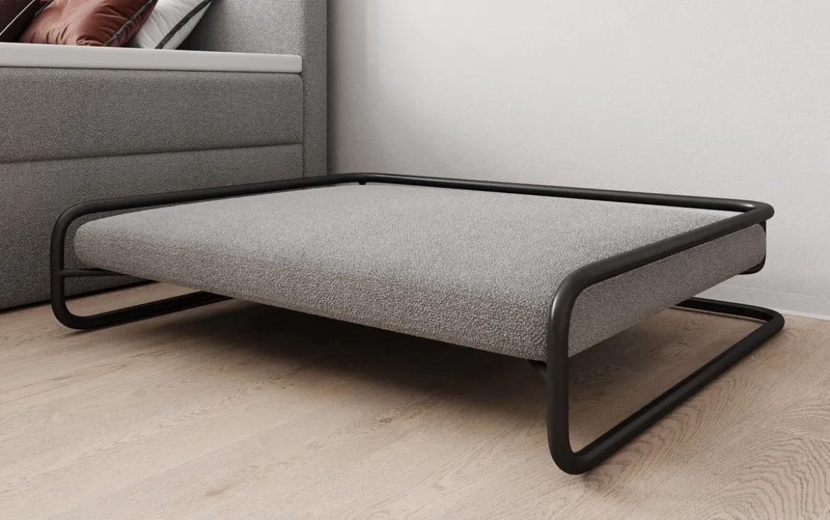 Hundebett Arlo 80 × 100 cm in Bouclé