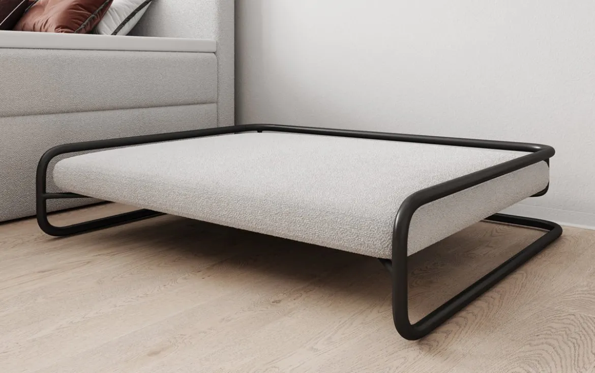 Hundebett Arlo 80 × 100 cm in Bouclé