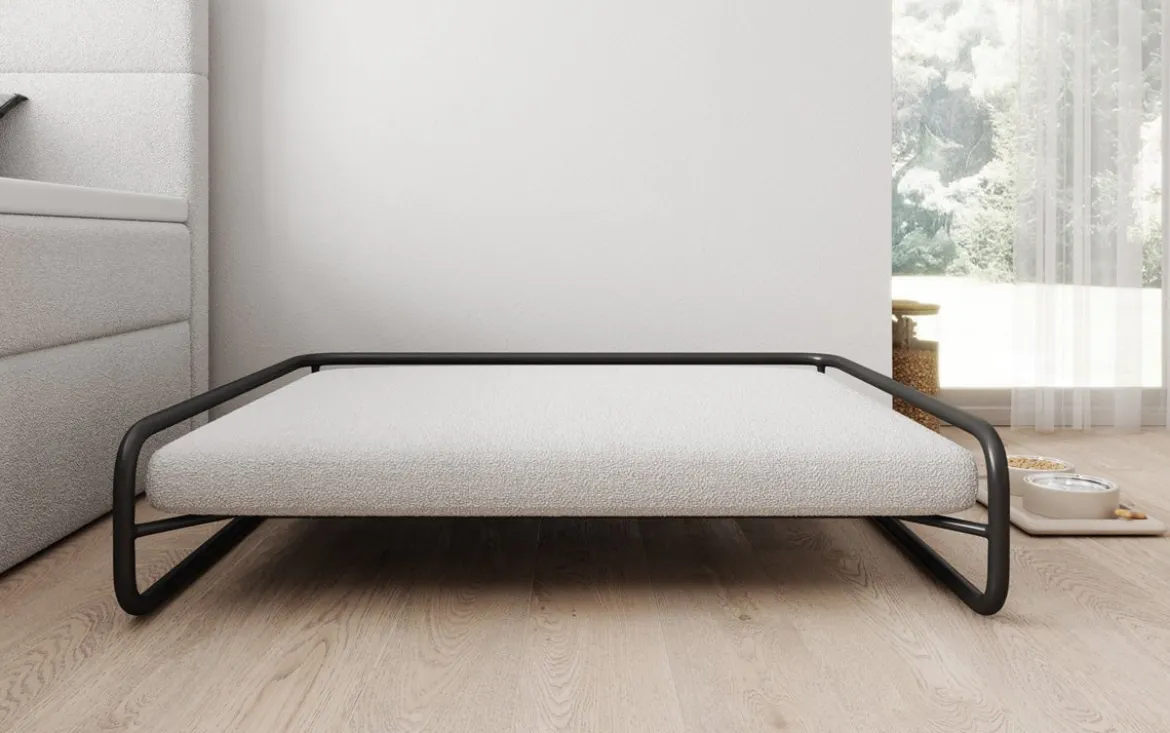Hundebett Arlo 80 × 100 cm in Bouclé
