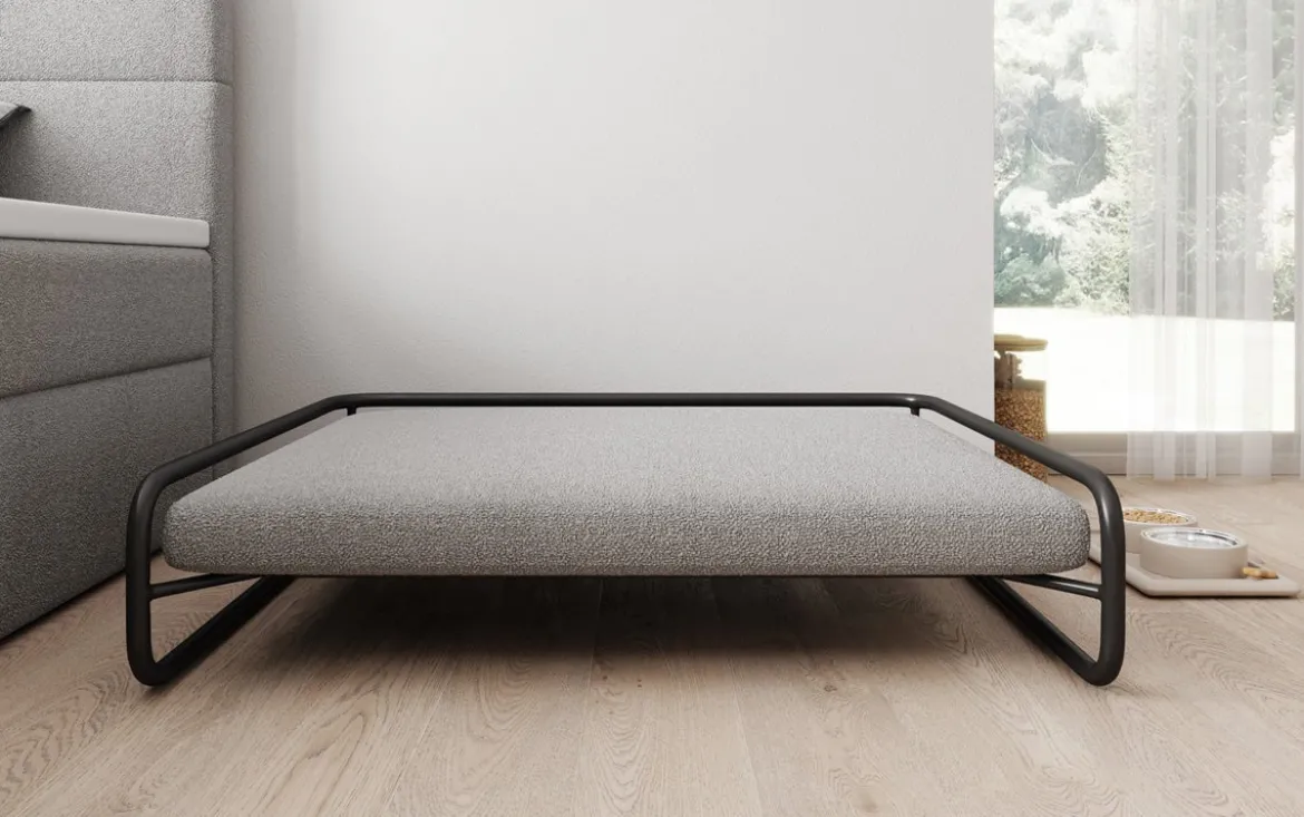 Hundebett Arlo 80 × 100 cm in Bouclé