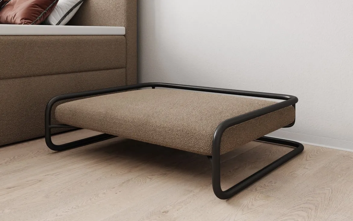 Hundebett Arlo 80 × 60 cm in Bouclé