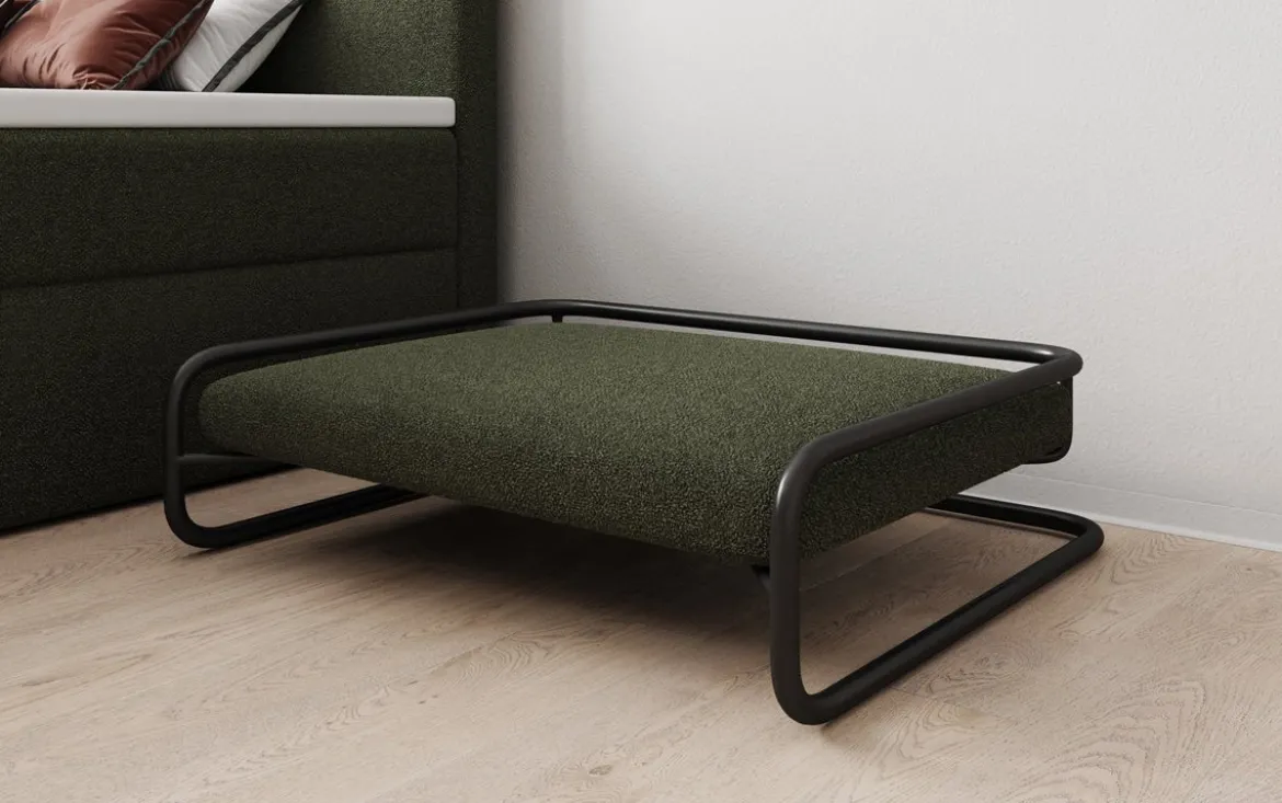 Hundebett Arlo 80 × 60 cm in Bouclé