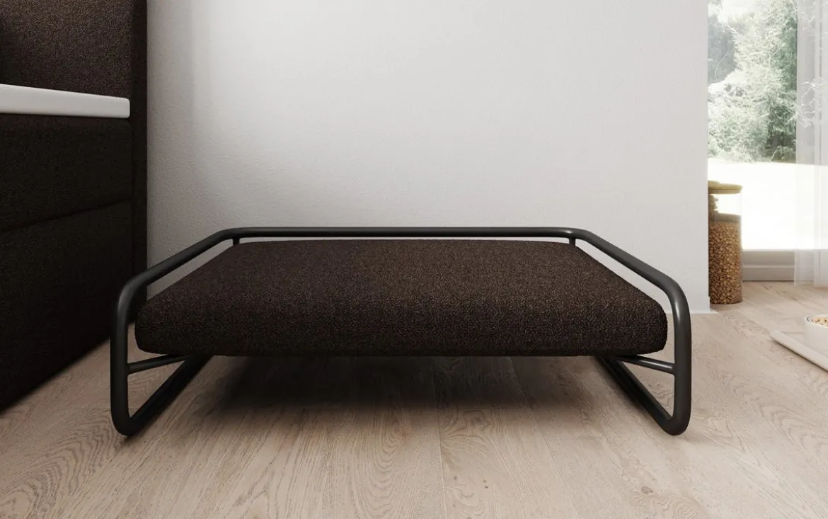 Hundebett Arlo 80 × 60 cm in Bouclé