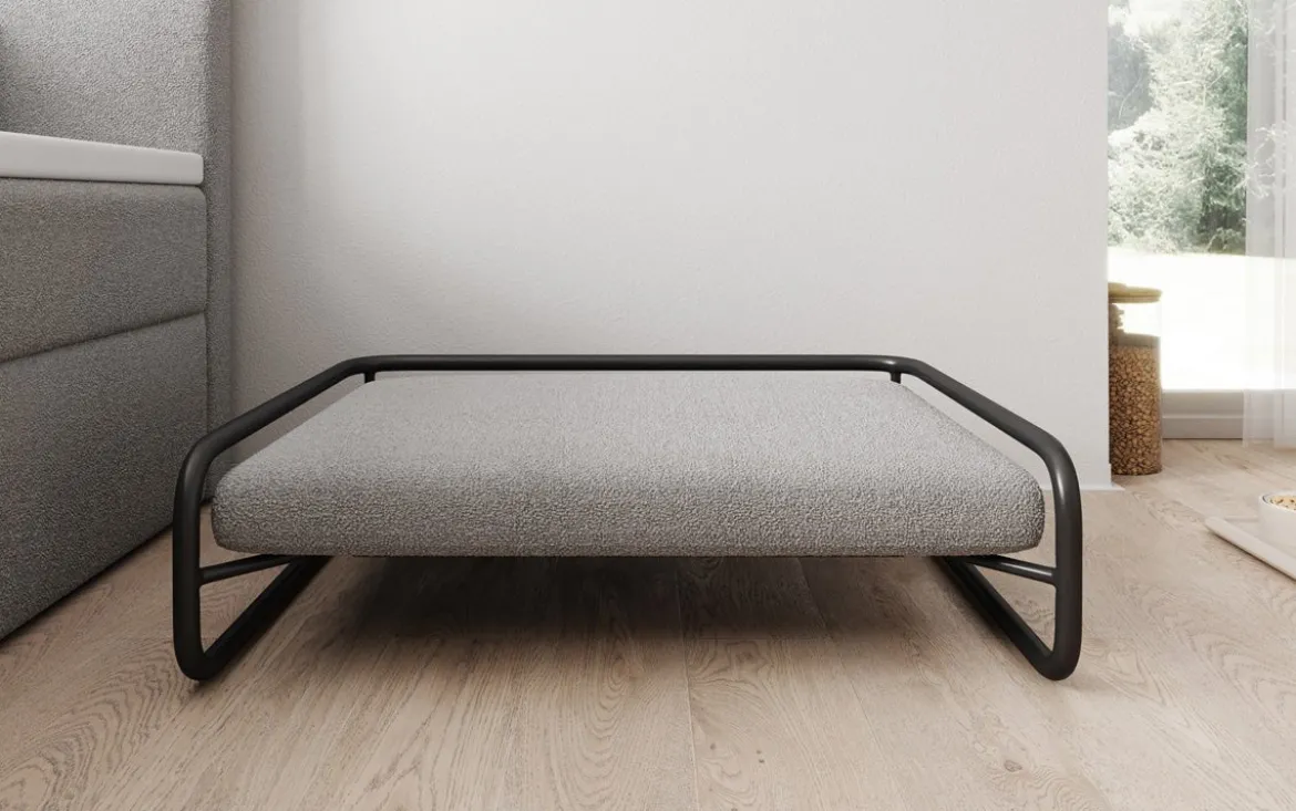 Hundebett Arlo 80 × 60 cm in Bouclé