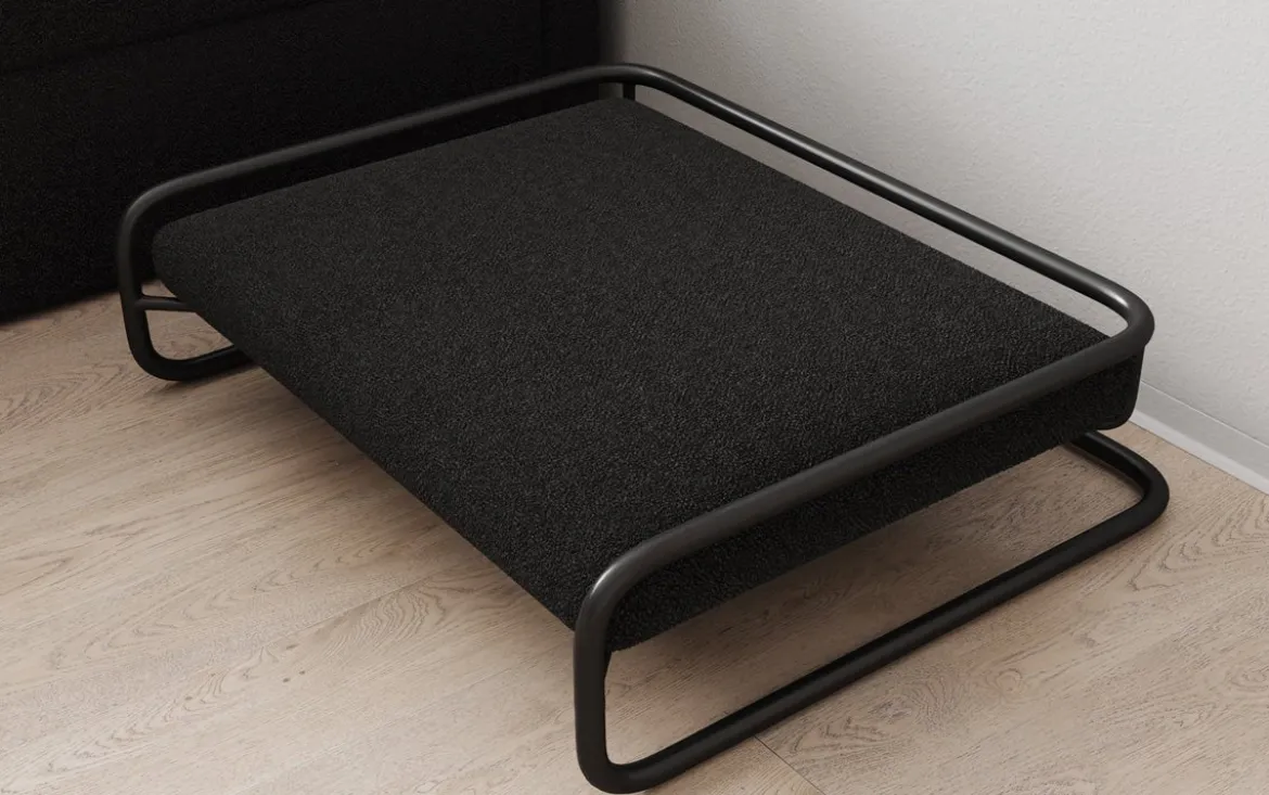 Hundebett Arlo 80 × 60 cm in Bouclé