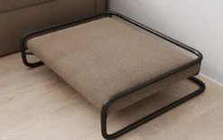 Hundebett Arlo 80 × 60 cm in Bouclé