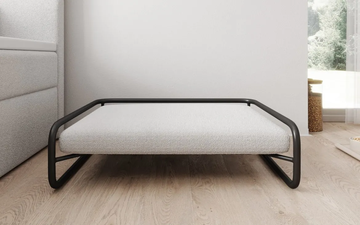 Hundebett Arlo 80 × 60 cm in Bouclé