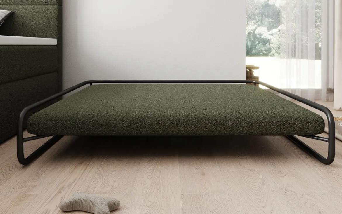 Hundebett Arlo 100×120 cm in Bouclé
