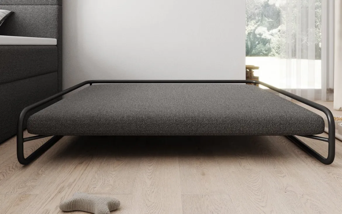 Hundebett Arlo 100×120 cm in Bouclé