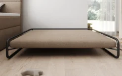 Hundebett Arlo 100×120 cm in Bouclé