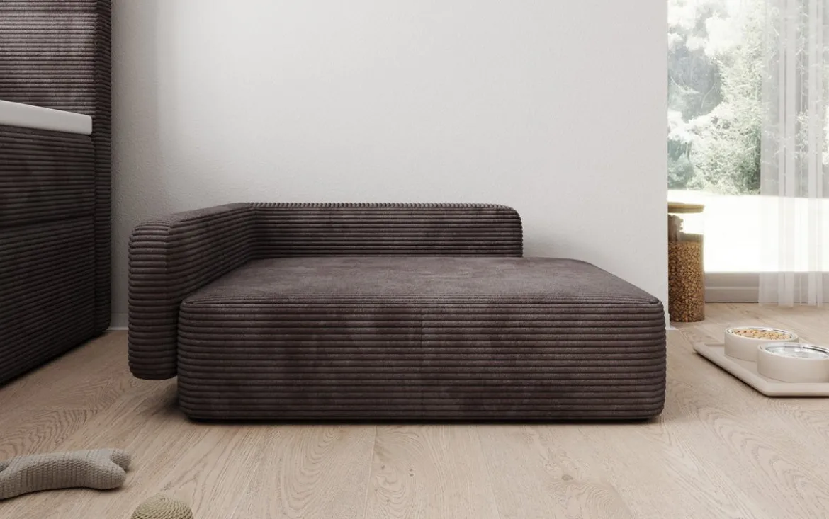 Hundebett BelloCouch 80 × 60 cm in Cord