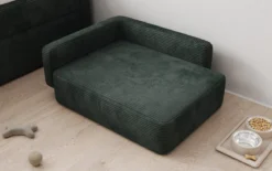 Hundebett BelloCouch 80 × 60 cm in Cord