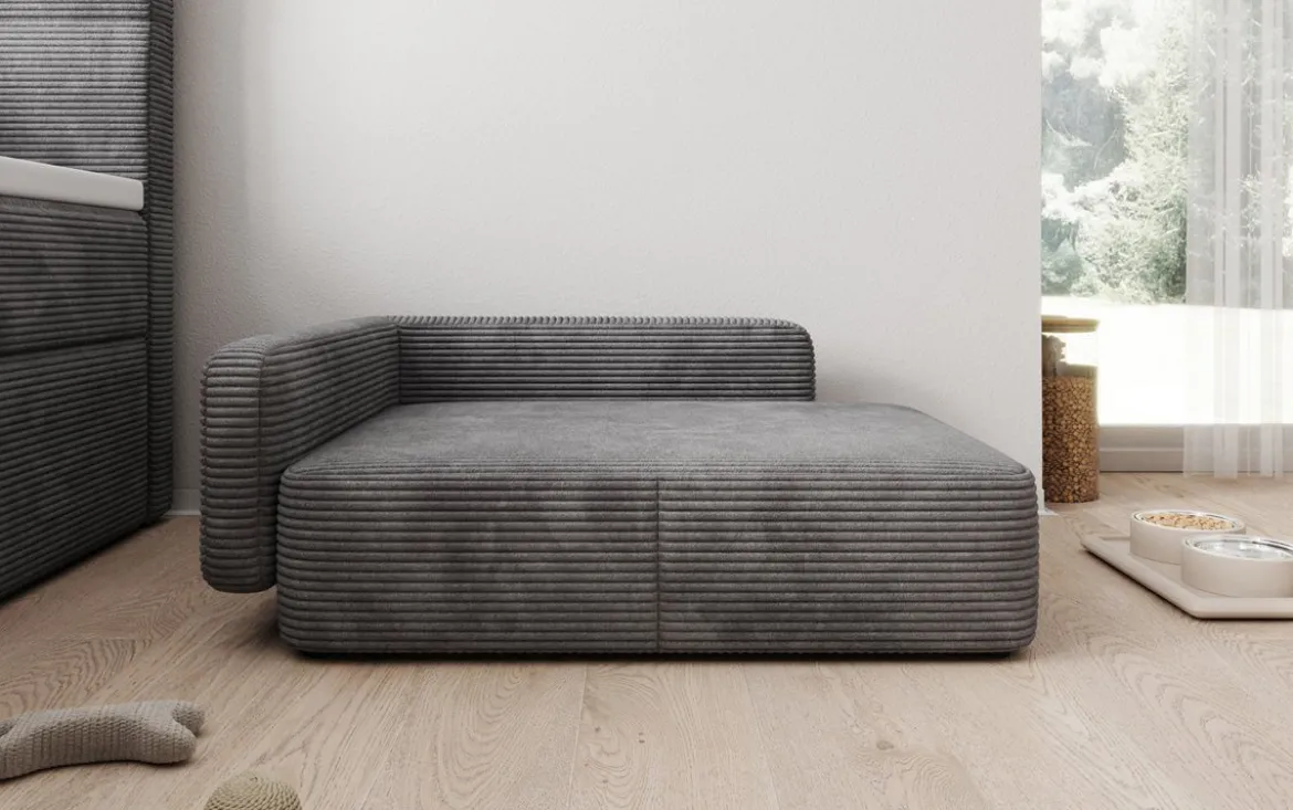 Hundebett BelloCouch 80 × 60 cm in Cord
