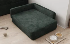 Hundebett BelloCouch 80 × 100 cm in Cord