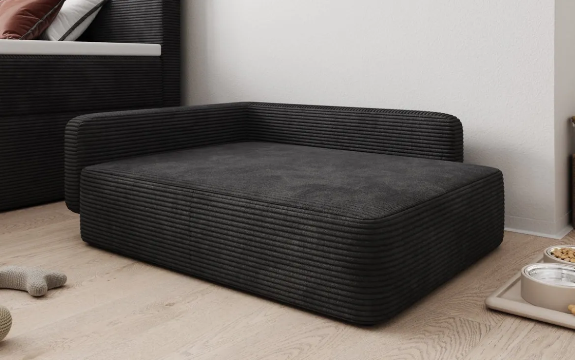 Hundebett BelloCouch 80 × 100 cm in Cord