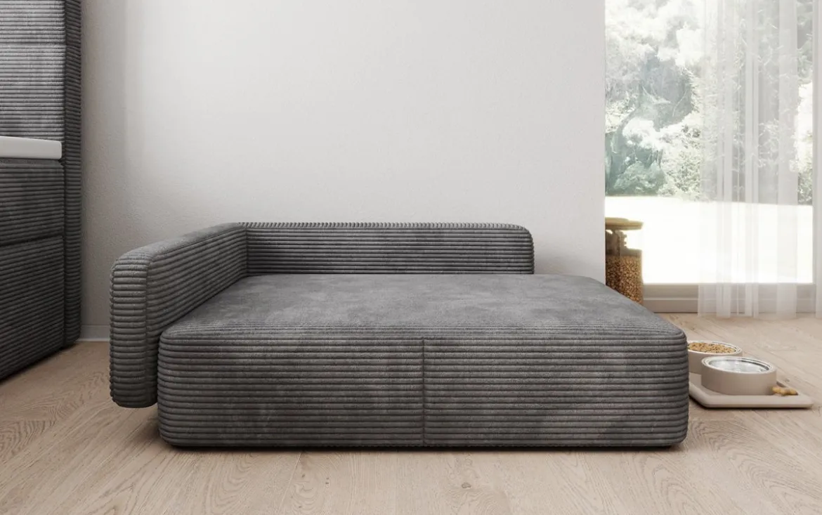 Hundebett BelloCouch 80 × 100 cm in Cord