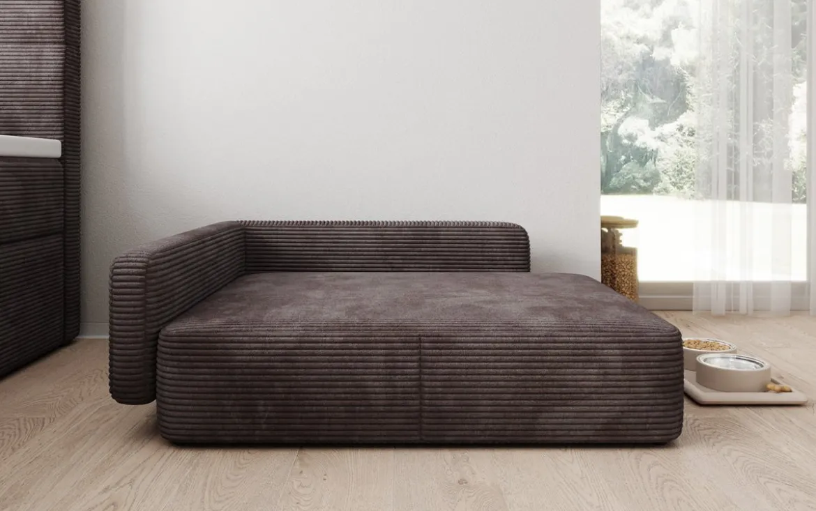Hundebett BelloCouch 80 × 100 cm in Cord