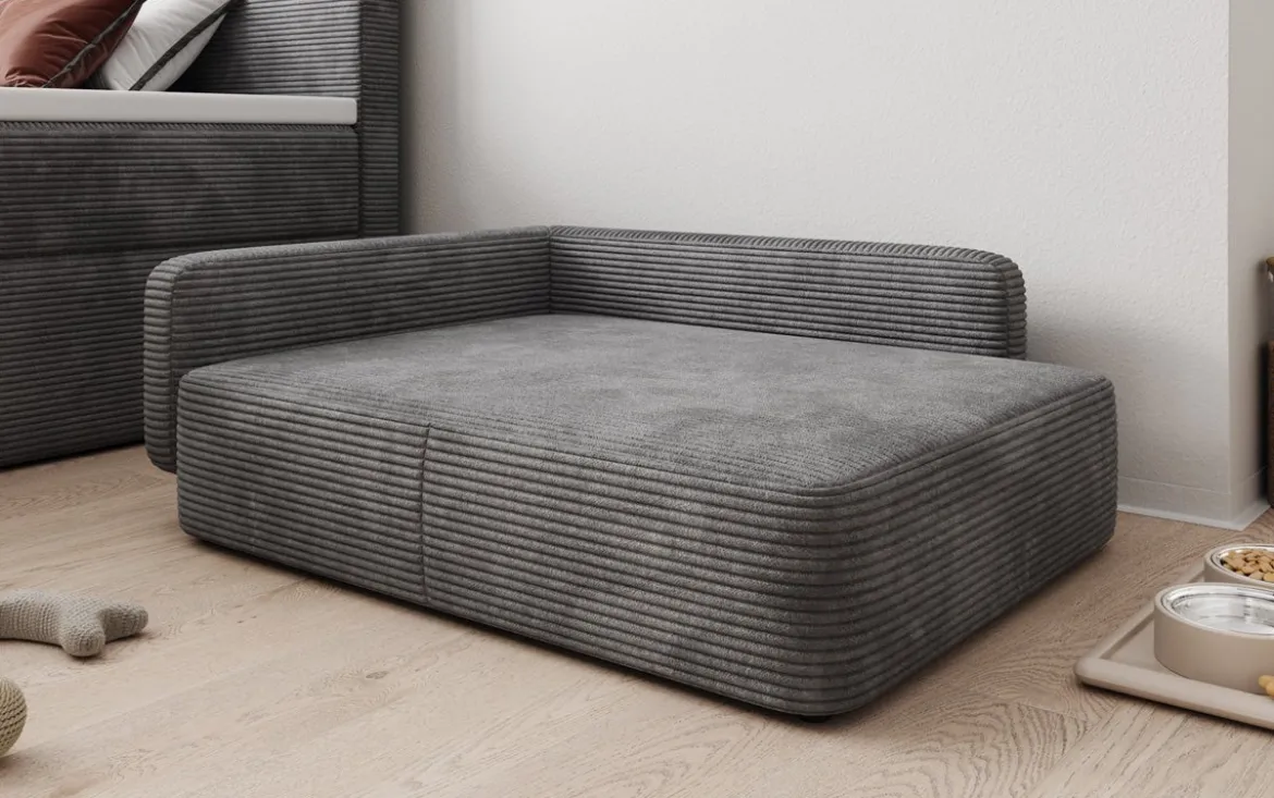 Hundebett BelloCouch 80 × 100 cm in Cord