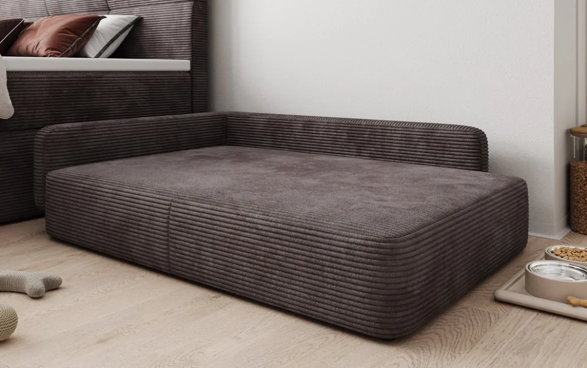 Hundebett BelloCouch 100 × 120 cm in Cord