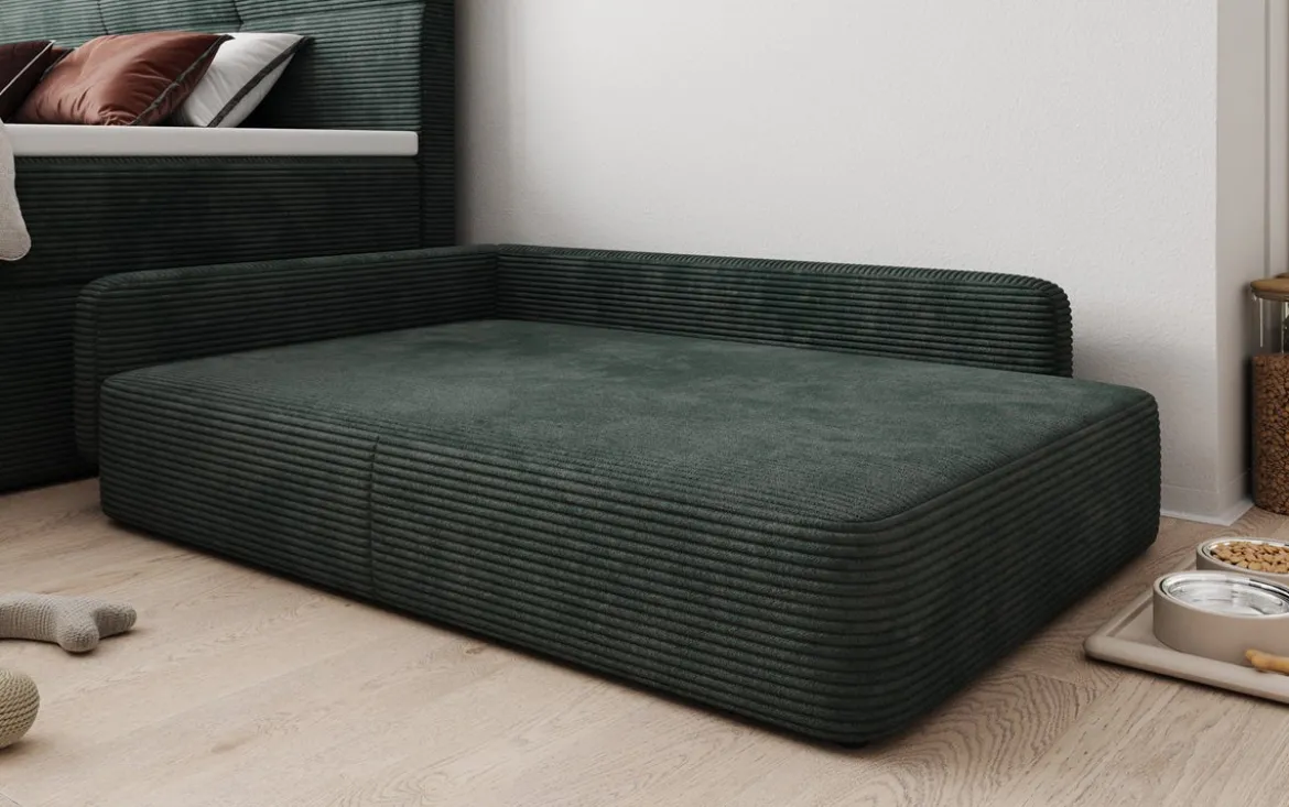 Hundebett BelloCouch 100 × 120 cm in Cord