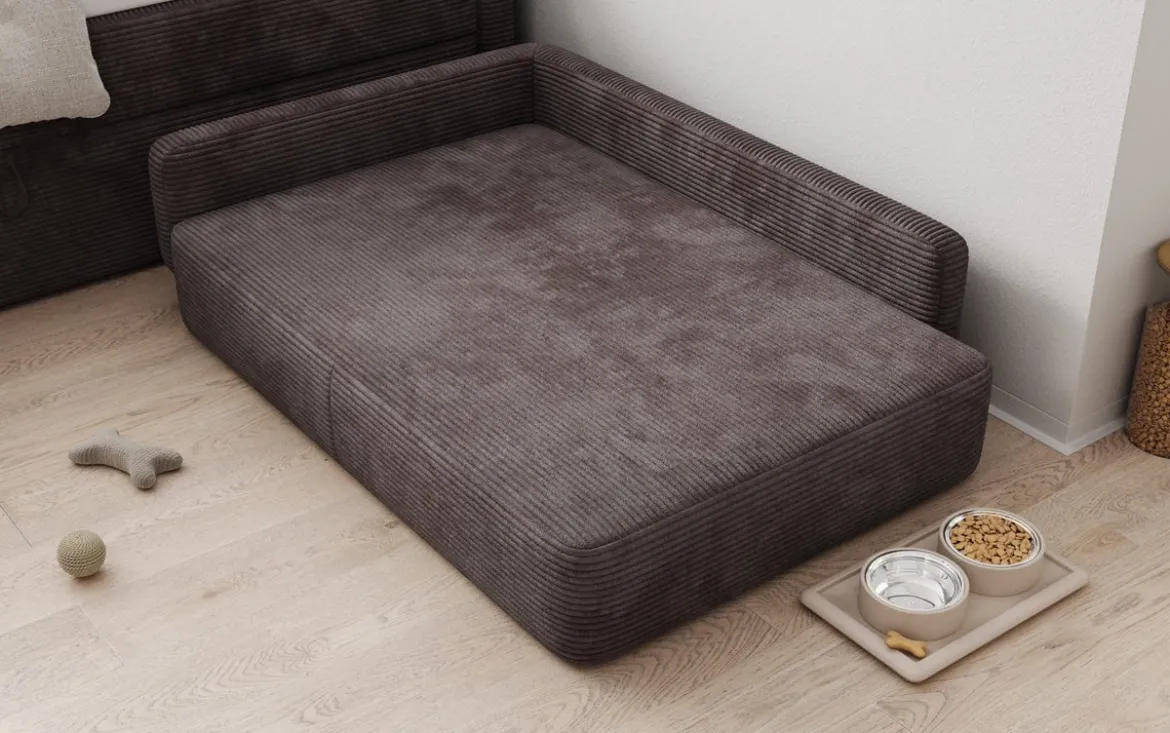 Hundebett BelloCouch 100 × 120 cm in Cord