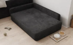 Hundebett BelloCouch 100 × 120 cm in Cord