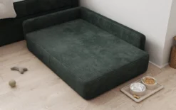 Hundebett BelloCouch 100 × 120 cm in Cord
