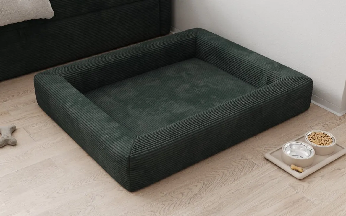 Hundebett Cordino 100 × 120 cm in Cord