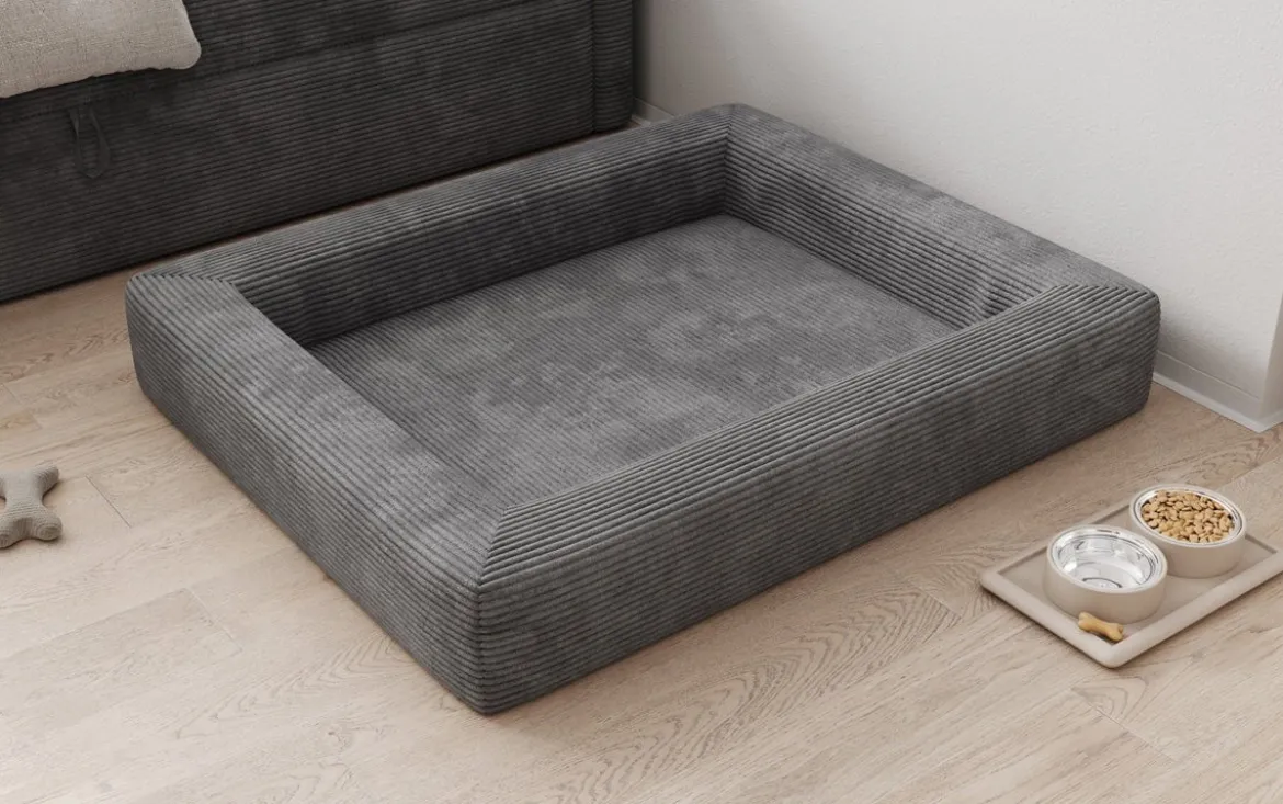 Hundebett Cordino 100 × 120 cm in Cord