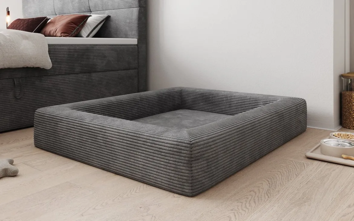 Hundebett Cordino 100 × 120 cm in Cord