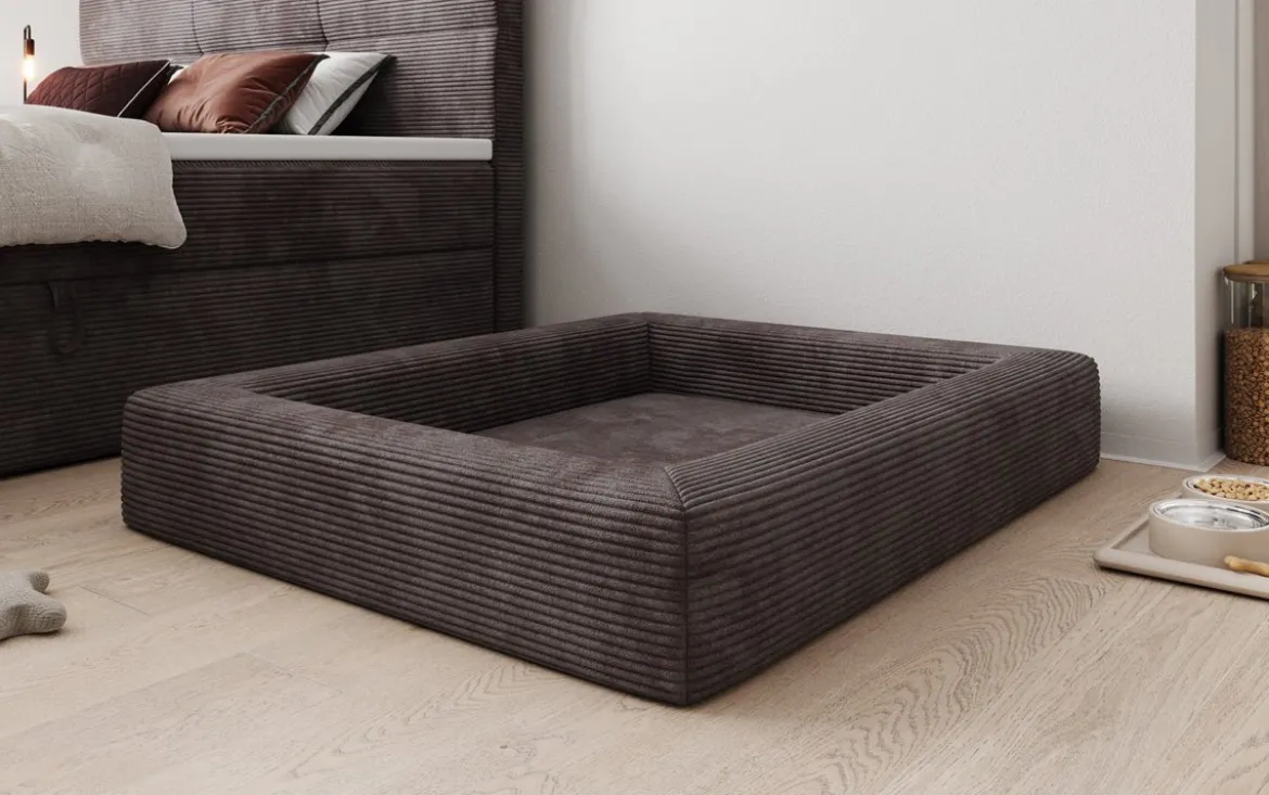 Hundebett Cordino 100 × 120 cm in Cord
