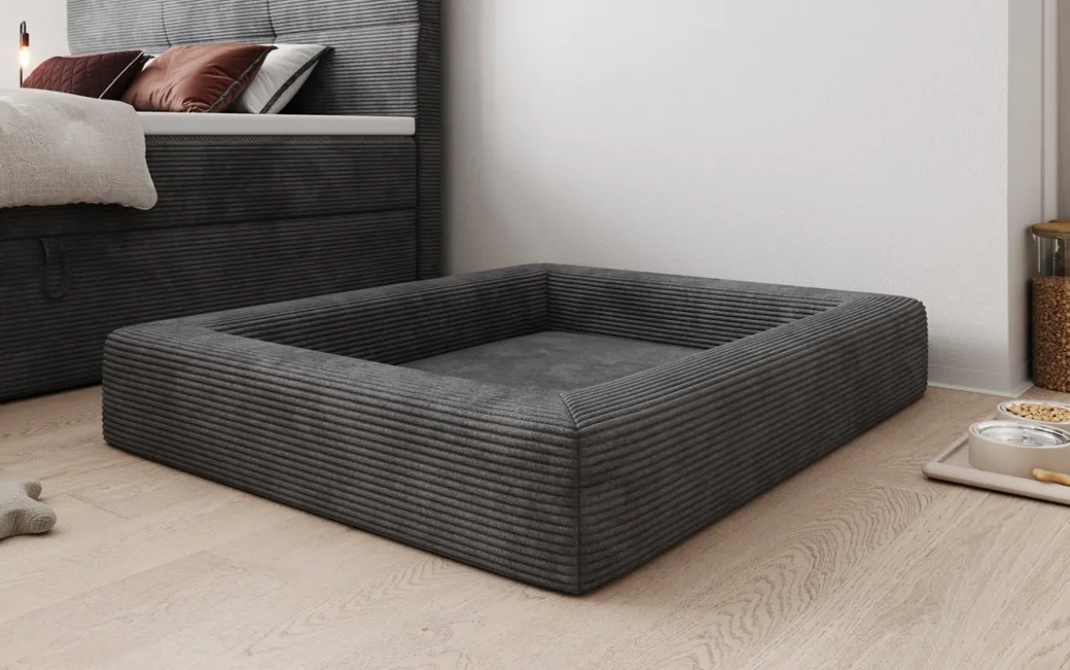 Hundebett Cordino 100 × 120 cm in Cord