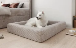 Hundebett Cordino 100 × 120 cm in Cord