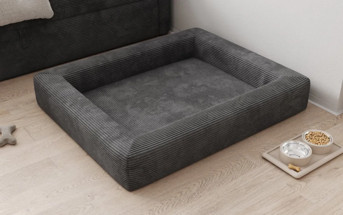 Hundebett Cordino 100 × 120 cm in Cord