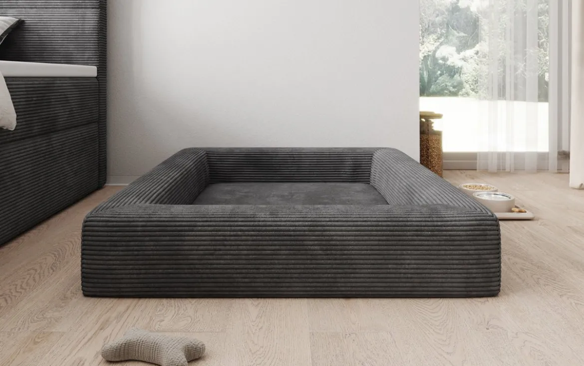Hundebett Cordino 100 × 120 cm in Cord