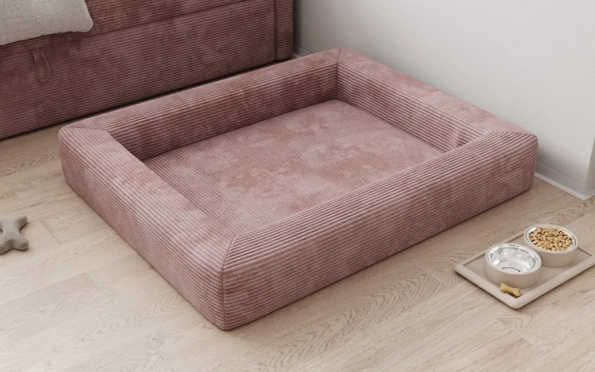 Hundebett Cordino 100 × 120 cm in Cord