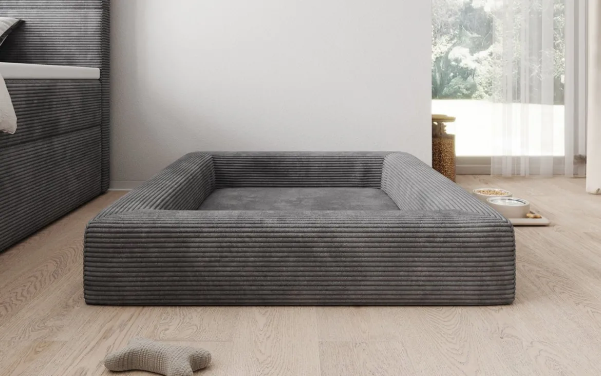 Hundebett Cordino 100 × 120 cm in Cord