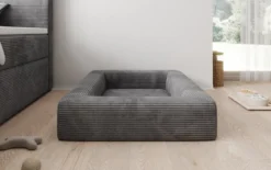 Hundebett Cordino 80 × 100 cm in Cord