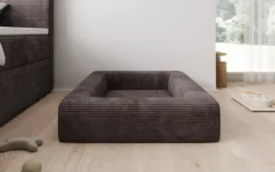 Hundebett Cordino 80 × 100 cm in Cord