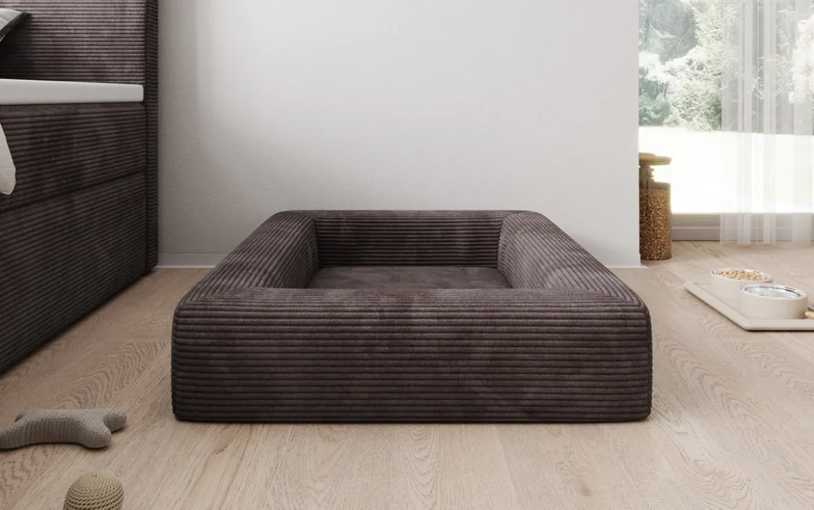 Hundebett Cordino 80 × 100 cm in Cord