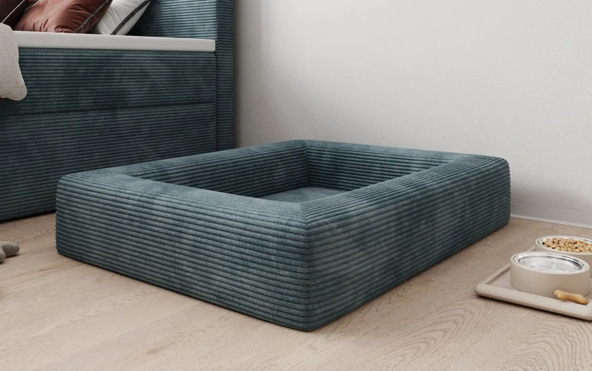 Hundebett Cordino 80 × 100 cm in Cord
